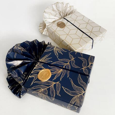 Fan Style Gift Wrapping
