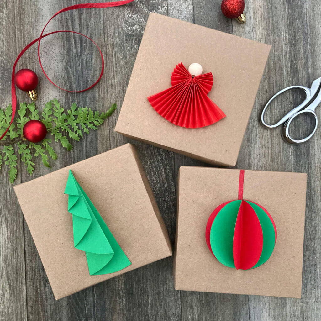 3 Easy Gift Wrapping Topper Ideas