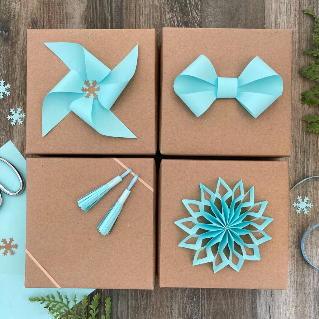 4 Easy Gift Topper Ideas