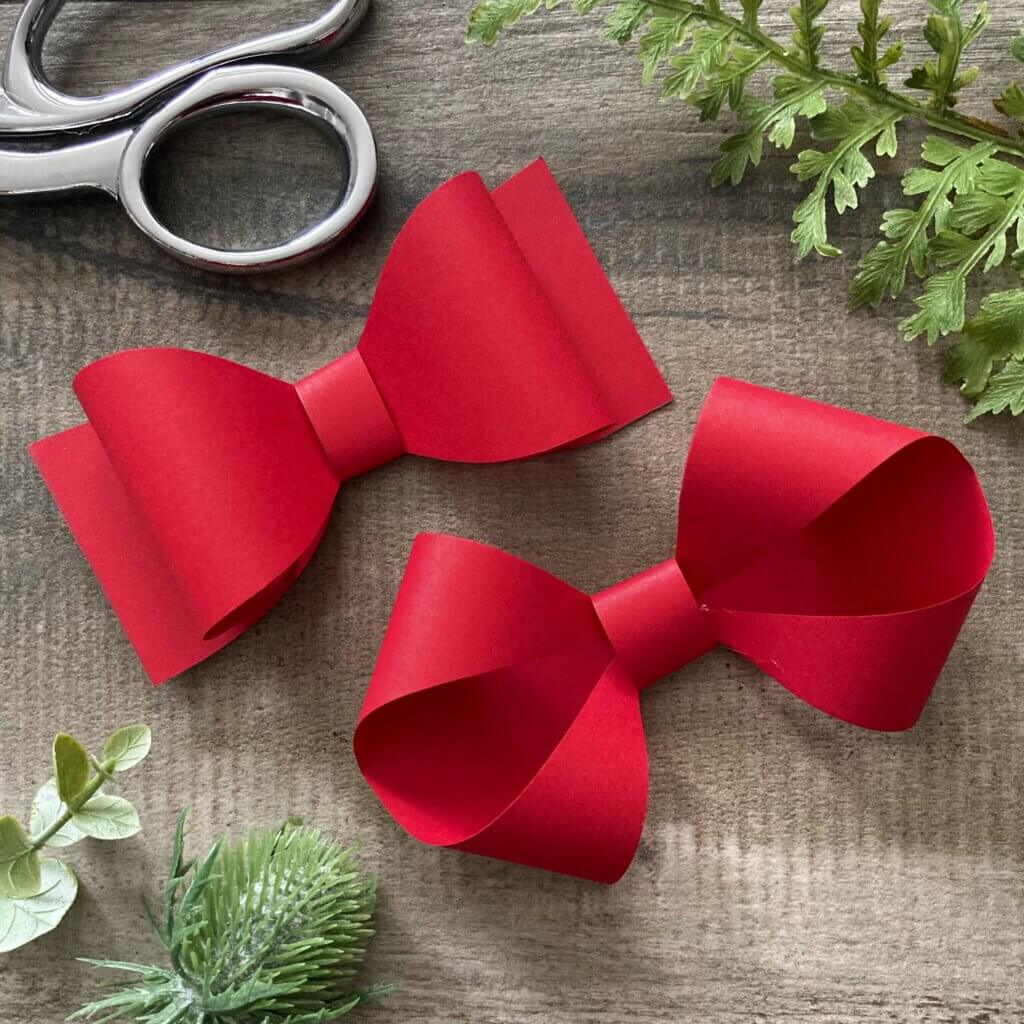Two Easy Paper Bows