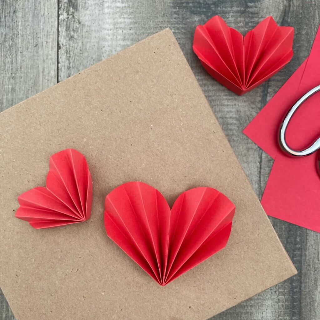 Paper Heart Gift Topper